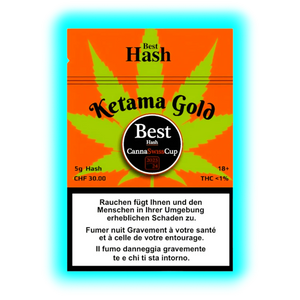Bio Sativa Swiss Best Hash Ketama Gold 5g