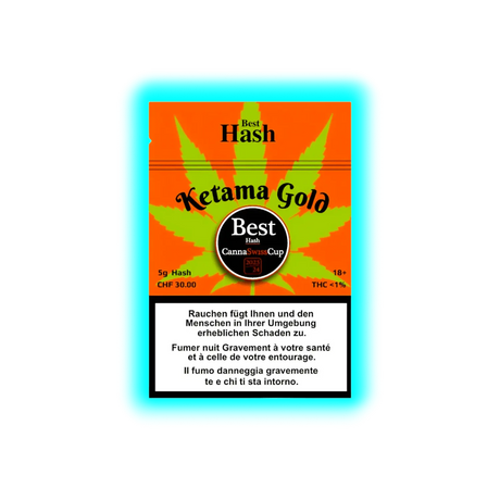 Bio Sativa Swiss Best Hash Ketama Gold 5g