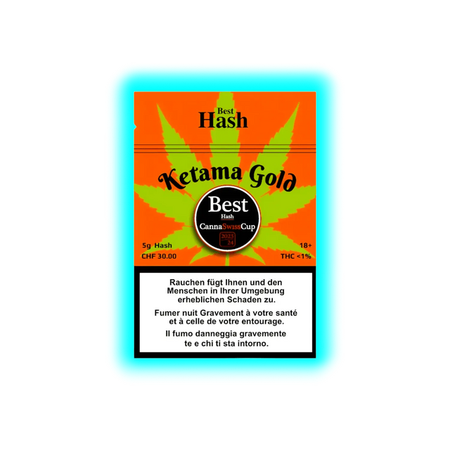 Bio Sativa Swiss Best Hash Ketama Gold 5g