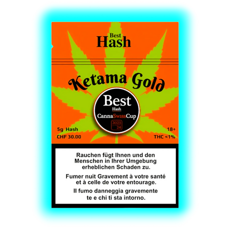 Bio Sativa Swiss Best Hash Ketama Gold 5g