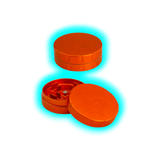 BL' 'Startrails' Aluminiumgrinder 2-teilig Orange 62mm