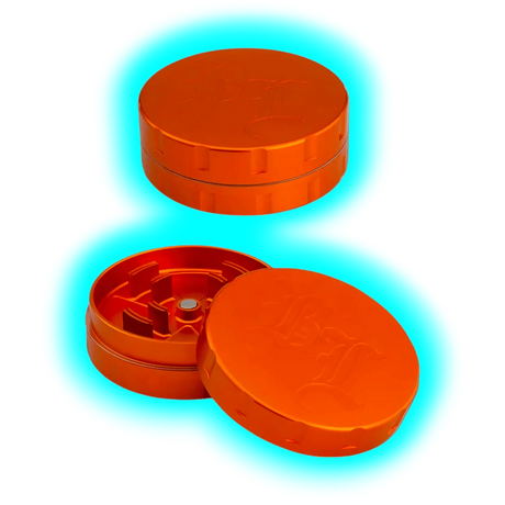BL' 'Startrails' Aluminiumgrinder 2-teilig Orange 62mm