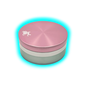 Black Leaf Aluminium Grinder 4 Parts 108mm