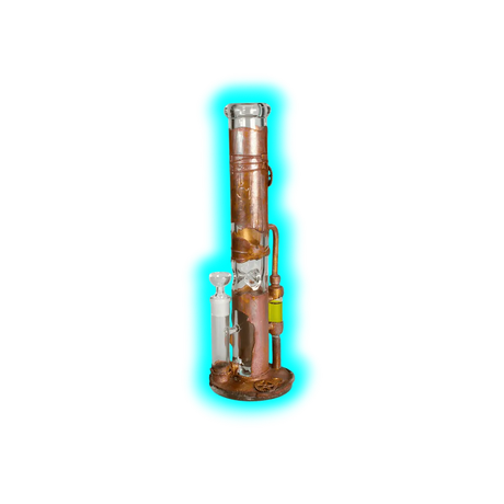 Black Leaf 'Archimedes Reactor' Ice Bong mit Kupfermantel 40cm