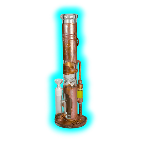 Black Leaf 'Archimedes Reactor' Ice Bong mit Kupfermantel 40cm