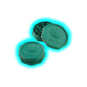 Black Leaf Biodegradable Grinder LEAF 2Parts 62mm Green
