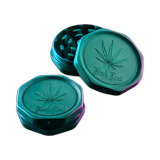 Black Leaf Biodegradable Grinder LEAF 2Parts 62mm Green