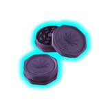Black Leaf Biodegradable Grinder LEAF 2Parts 62mm Purple
