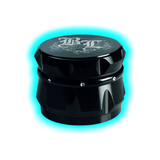 Black Leaf Crown Metalgrinder 4-teilig Black