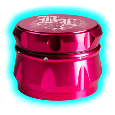 Black Leaf Crown Metalgrinder 4-teilig Purple