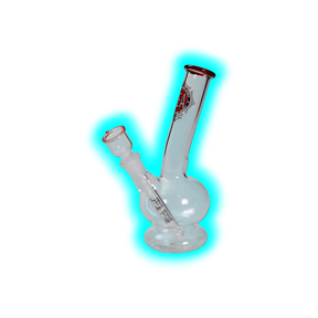 Black Leaf DEA Glass Bong 19cm