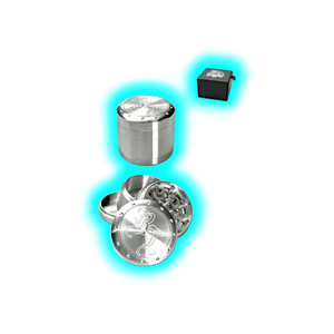 Black Leaf Deep Engraving Grinder 4-parts