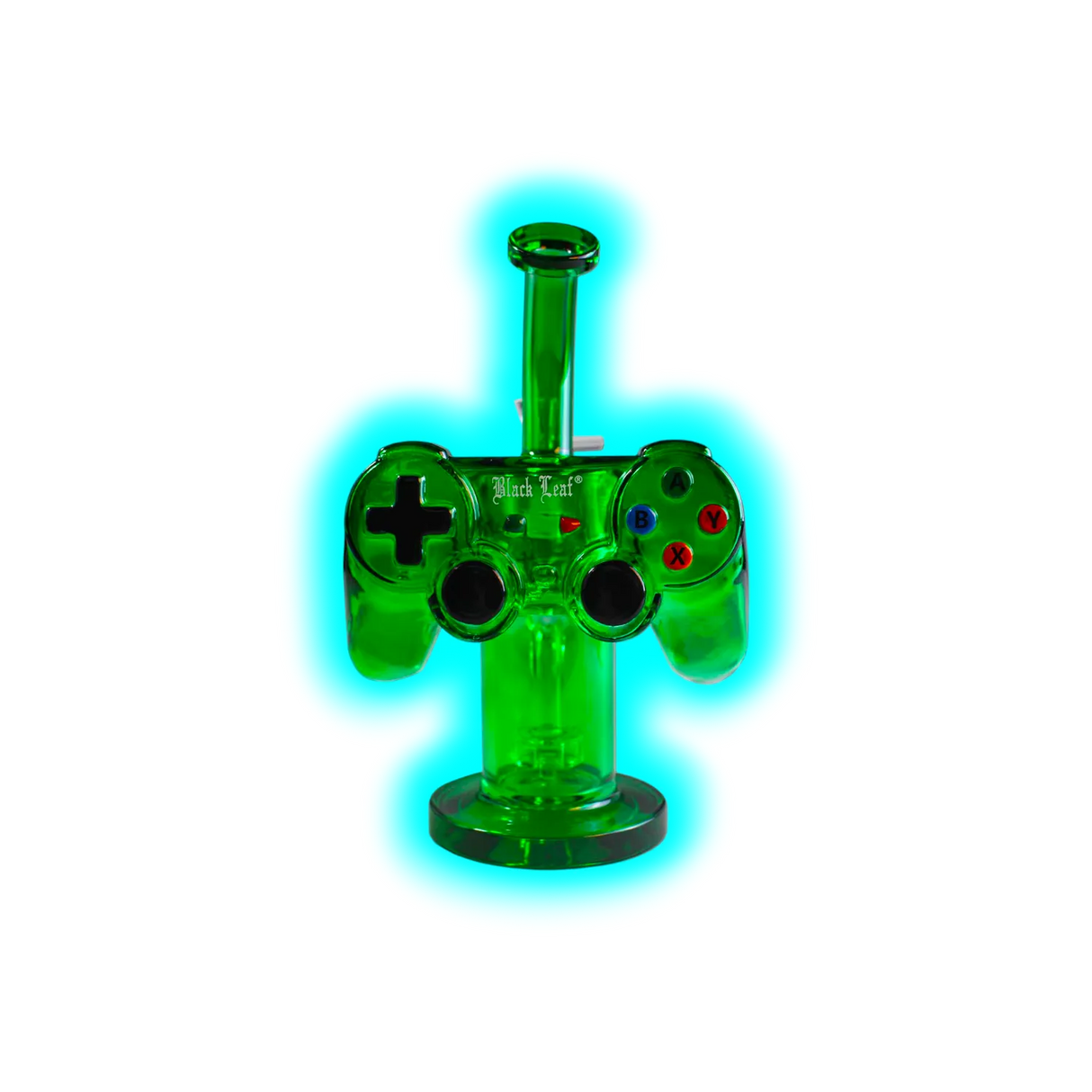 Black Leaf Diffusorbong Gamepad Green