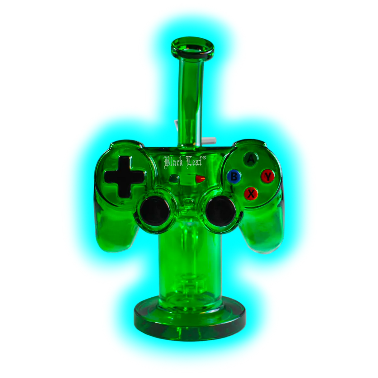 Black Leaf Diffusorbong Gamepad Green