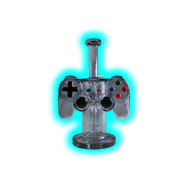 Black Leaf Diffusorbong Gamepad Grey
