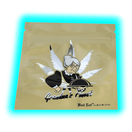 Black Leaf Grandmas Finest Smellproof f Bags 224 x 190mm 25pcs