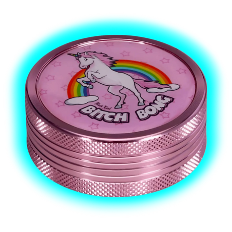 Black Leaf Grinder Bitch Bong 2 Parts
