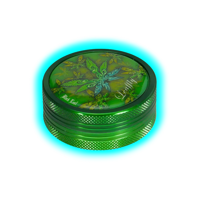 Black Leaf Grinder Leaffly 2 Parts
