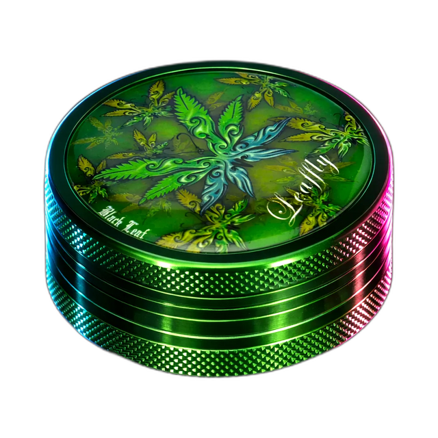Black Leaf Grinder Leaffly 2 Parts