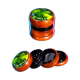 Black Leaf Grinder LED Top 4 Parts