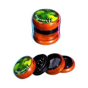 Black Leaf Grinder LED Top 4 Parts