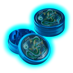 Black Leaf Grinder Qinglong 2 Parts 50mm