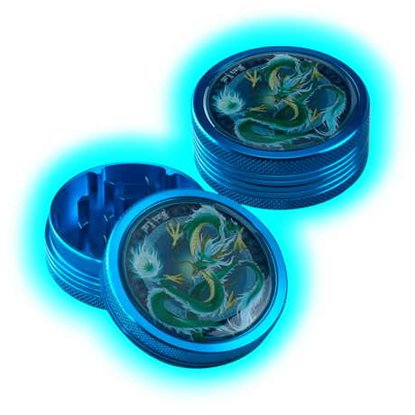 Black Leaf Grinder Qinglong 2 Parts 50mm