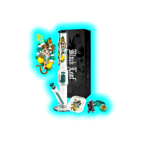 Black Leaf Hanuman Bong Set Straight