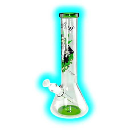 Black Leaf Hempmaster Beaker Bong Ice 33cm