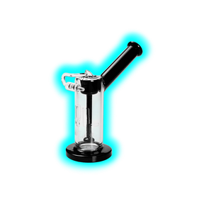 Black Leaf Honeybubbler With Honeypot Black