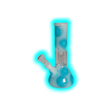 Black Leaf Ice Bong Domeperkolator Blue 21.5 cm