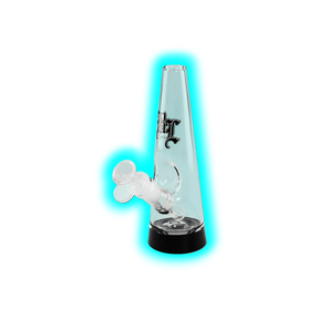 Black Leaf Kegelbong Schwarz 22cm