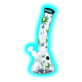 Black Leaf Leaffly Beaker Bong 30cm
