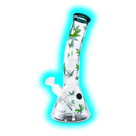 Black Leaf Leaffly Beaker Bong 30cm
