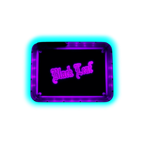 Black Leaf LED Mixingtray Violett