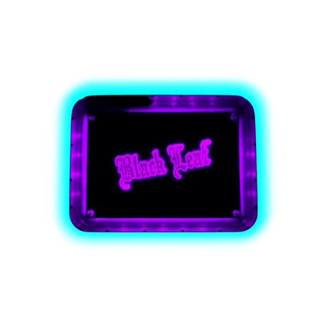 Black Leaf LED Mixingtray Violett