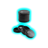 Black Leaf Lotus Grinder Grey 63mm