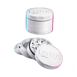 Black Leaf Lotus Grinder White 63mm