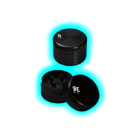 Black Leaf Mini Grinder 2-teilig Black