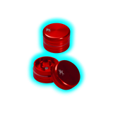 Black Leaf Mini Grinder 2-teilig Red