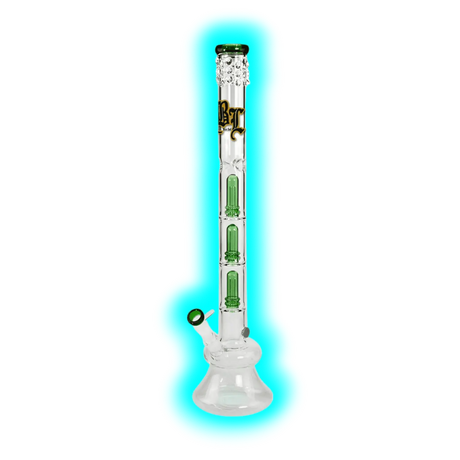 Black Leaf Mr Bombastic Ice Bong 3x Ufoperkolator grün 65cm