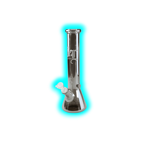 Black Leaf Neverland Kolbenbong Metalleffekt Grau 34cm