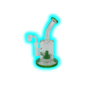 Black Leaf Ölbong mit Trommelperrkolator inkl. Banger Jade