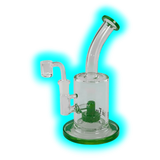 Black Leaf Ölbong mit Trommelperrkolator inkl. Banger Jade