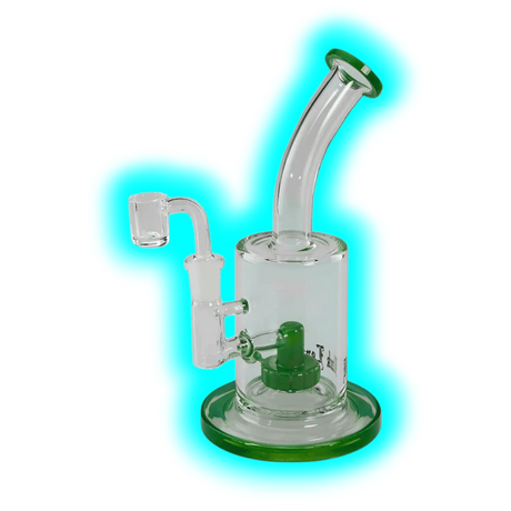 Black Leaf Ölbong mit Trommelperrkolator inkl. Banger Jade