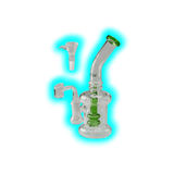 Black Leaf Perkolatorbong Dab Rig 19.5cm Green