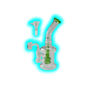Black Leaf Perkolatorbong Dab Rig 19.5cm Green