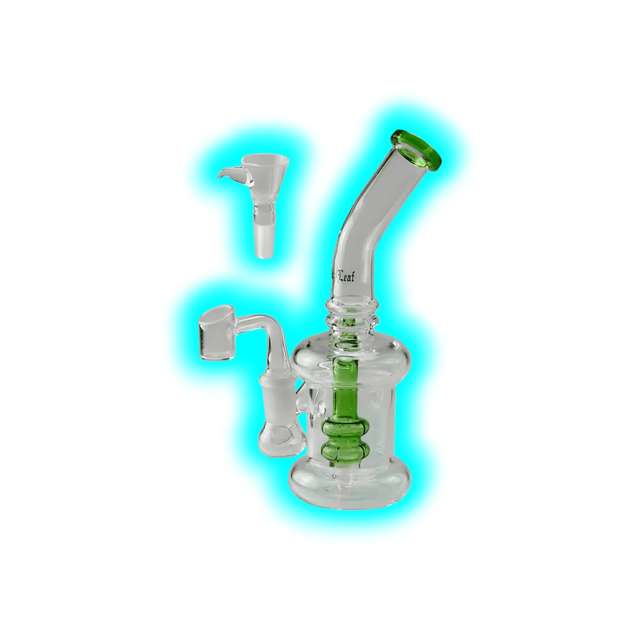 Black Leaf Perkolatorbong Dab Rig 19.5cm Green