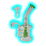 Black Leaf Perkolatorbong Dab Rig 19.5cm Green