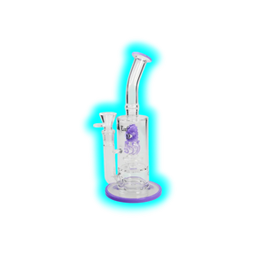 Black Leaf Oktopusbong Duschkopfperkolator lila 28cm